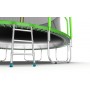 EVO JUMP Cosmo 16ft (Green) Батут с внутренней сеткой и лестницей, диаметр 16ft (зеленый)
