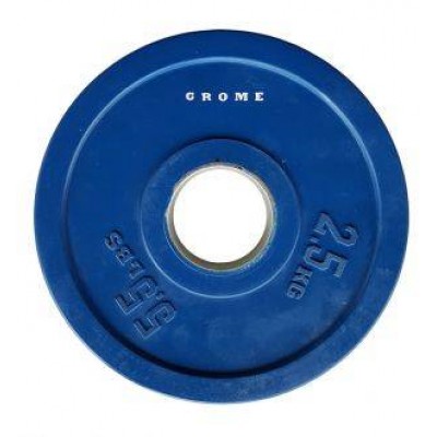 Диск олимпийский цветной Grome WP012-2,5 кг