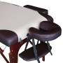 Массажный стол DFC Nirvana Relax Pro (бежевый с коричневым)