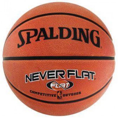 ​Баскетбольный мяч Spalding NBA Neverflat с технологией удержания воздуха