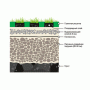 Модульная газонная решетка Erfolg Green Parking (400х700х30)